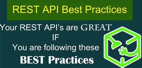 Rest api best practices. Things To Know About Rest api best practices. 